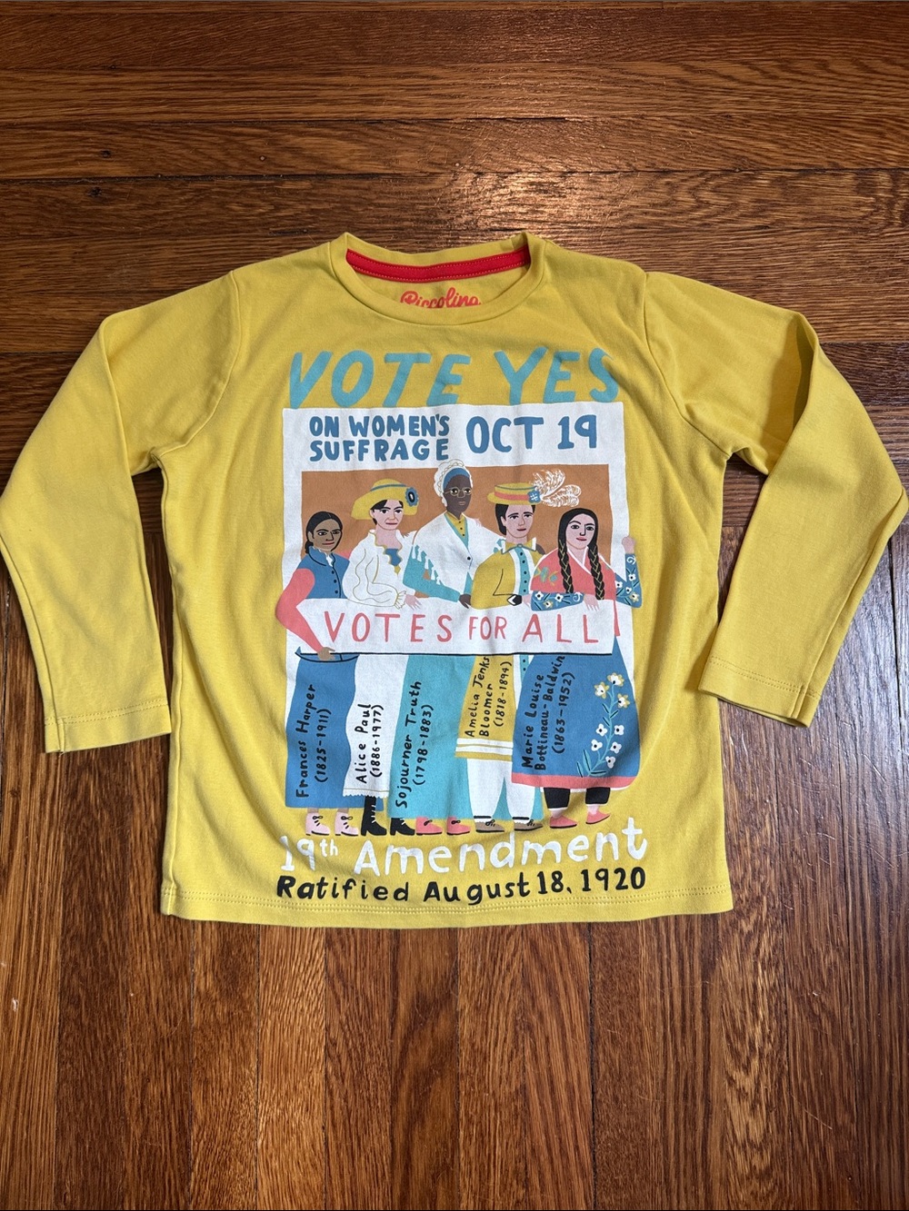 Piccolina Trailblazer long sleeve shirt 5T